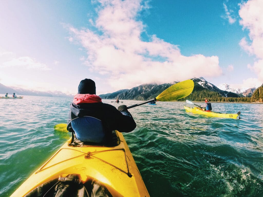 Kayaking in Alaska
