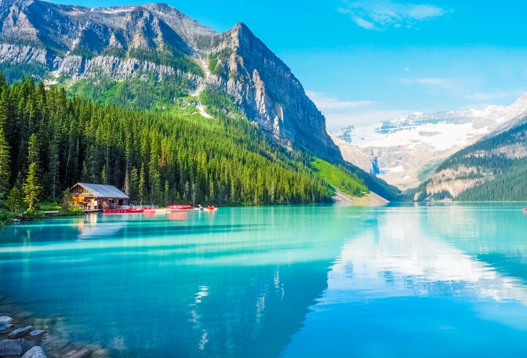 Lake Louise – Postkartenmotiv