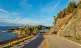 Cabot Trail Scenic view (Cape Breton, Nova Scotia, Canada)