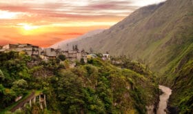 Banos de Agua Santa, Tungurahua Province, Ecuador